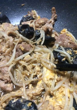 野菜汁が出ない もやし炒め-レシピのメイン写真