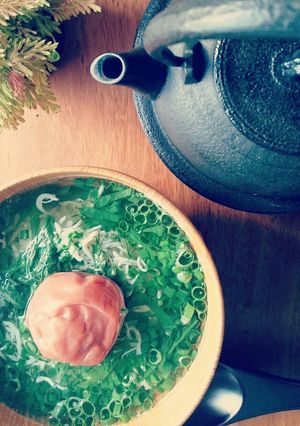 お夜食にピッタリ。たまにはお茶漬け-レシピのメイン写真
