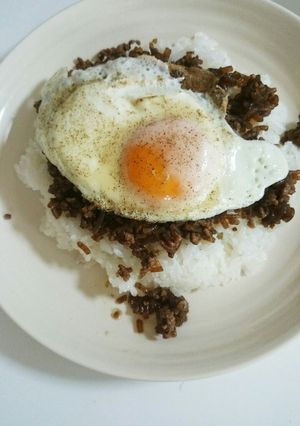 蒟蒻そぼろの節約丼-レシピのメイン写真