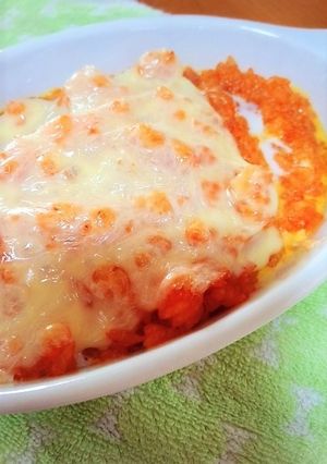 残りご飯で作る！ケチャップドリア風♪-レシピのメイン写真