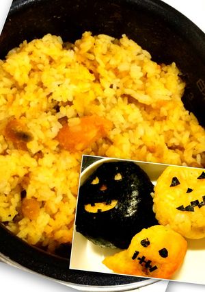 パンプキンごはんでハロウィン ♪-レシピのメイン写真