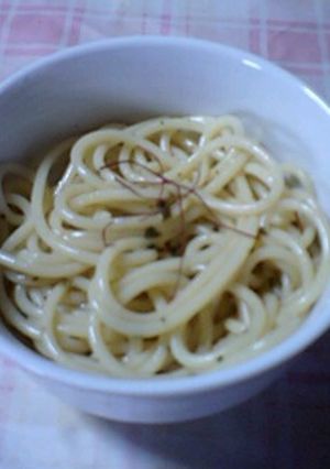 バジルビネガーソースパスタ-レシピのメイン写真
