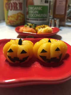 ハロウィン団子-レシピのメイン写真