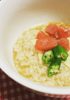 簡単＊たらこチーズのおかゆ＊-レシピのメイン写真