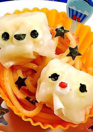 ハロウィン ツムツムチップとデールおばけ-レシピのメイン写真