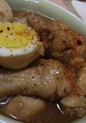 和：”手羽元の甘辛お酢煮”-レシピのメイン写真