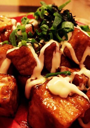 絶品おつまみ！照り焼きマヨ厚揚げ-レシピのメイン写真