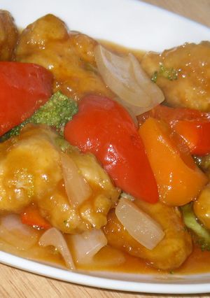 節約レシピ♪鶏むね肉で甘酢ケチャ酢鶏-レシピのメイン写真