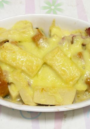 高野豆腐とカボチャのチーズ焼き-レシピのメイン写真