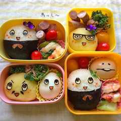 A picture of ふなっしー♡キャラ弁.