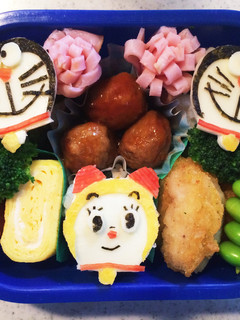☆キャラ弁☆ドラえもん②-レシピのメイン写真