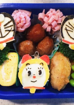 ☆キャラ弁☆ドラえもん②-レシピのメイン写真
