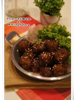 焼肉タレの中華肉団子-レシピのメイン写真