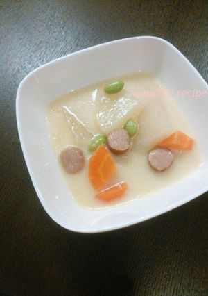 ほっこりあったか♡ミルクスープ-レシピのメイン写真