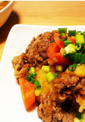 《コストコmyレシピ》プルコギ肉じゃが-レシピのメイン写真