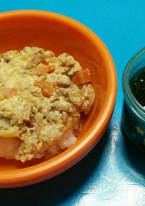 離乳食後期　親子丼♪-レシピのメイン写真