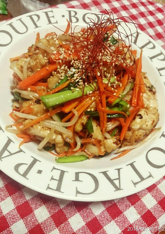 簡単節約❤中華風もやし炒め-レシピのメイン写真