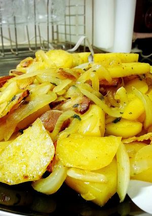 カレー味のジャーマンポテトはうちの定番！-レシピのメイン写真
