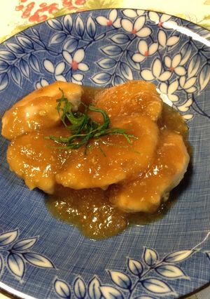 ◎　鶏ソテー　梅風味おろし煮-レシピのメイン写真
