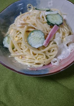 ☆ワンポットパスタで簡単スパサラ☆-レシピのメイン写真