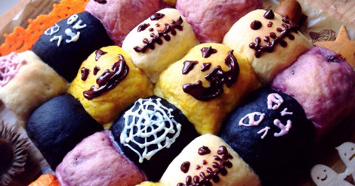 ハロウィンちぎりパン by まよっちきっちん 【クックパッド】 簡単