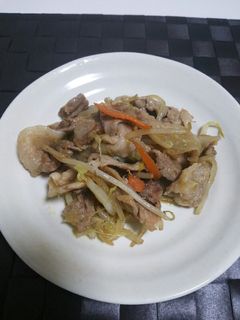 ガーリック肉野菜炒め-レシピのメイン写真