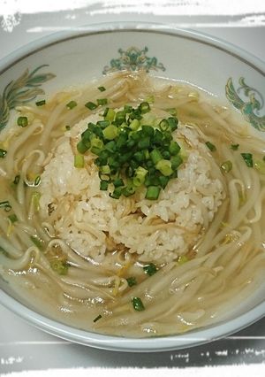 もやしスープチャーハン-レシピのメイン写真