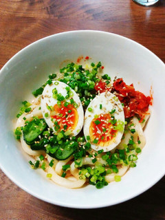濃くウマ!豆乳コチュジャンダレうどん-レシピのメイン写真