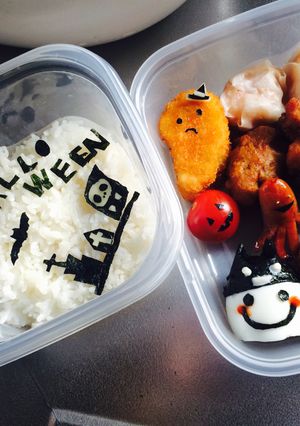 Halloweenのお弁当☆-レシピのメイン写真