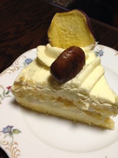 秋の実りケーキ-レシピのメイン写真
