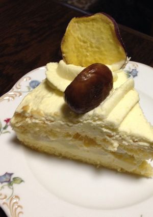 秋の実りケーキ-レシピのメイン写真