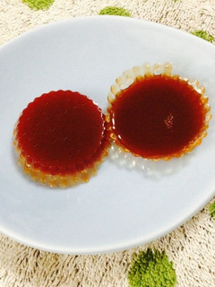 シリコンカップでほうじ茶の飴-レシピのメイン写真