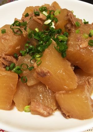簡単!!ツナと大根の煮物♡-レシピのメイン写真
