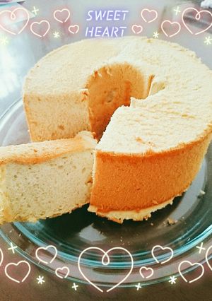バナナシフォンケーキ♪-レシピのメイン写真