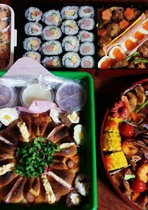 小学校運動会お弁当2015.10♡大人数-レシピのメイン写真