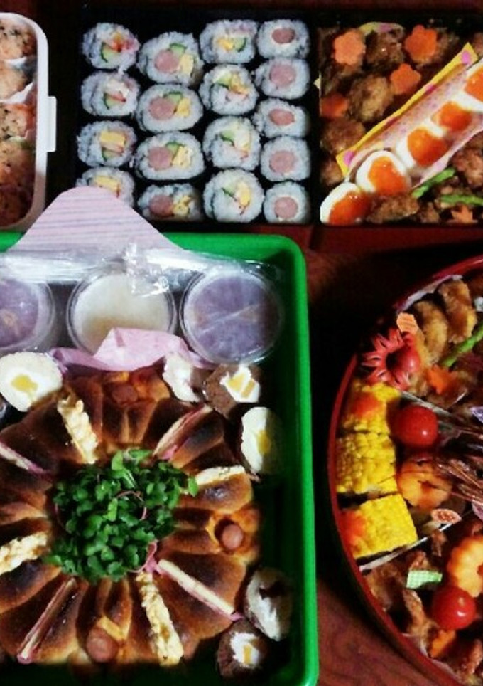 小学校運動会お弁当2015.10♡大人数-レシピのメイン写真