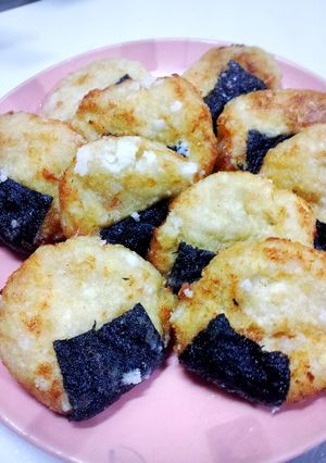 外はカリッ！豆腐とさつま芋の磯辺揚げ-レシピのメイン写真