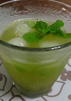 玄米茶のモヒート(ノンアルコール)-レシピのメイン写真