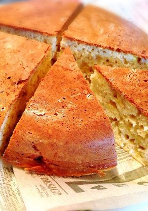 混ぜるだけ！炊飯器でヘルシーバナナパン-レシピのメイン写真