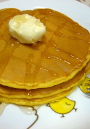 栄養OK!!ホットケーキで朝ごはん-レシピのメイン写真