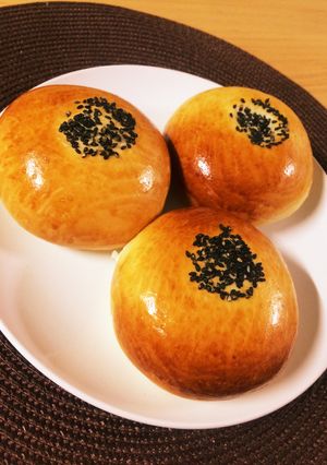 簡単ふっくら♡うまうまアンパン♡-レシピのメイン写真