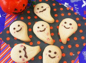 ハロウィン♡キュートなゴーストクッキー-レシピのメイン写真