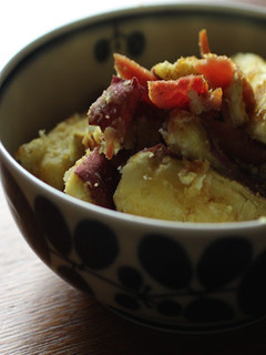 ハムとさつまいものカレー粉ふきいも-レシピのメイン写真