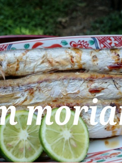 農園レシピ♪焼き魚にすだち-レシピのメイン写真