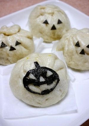 簡単！かぼちゃと栗のお饅頭-レシピのメイン写真