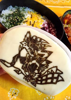 キャラ弁*モンハン日記ぽかぽかアイルー村-レシピのメイン写真