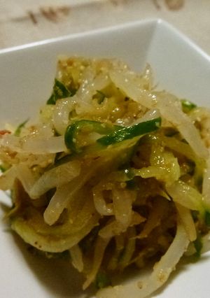 モヤシと胡瓜のピリ辛中華酢の物-レシピのメイン写真