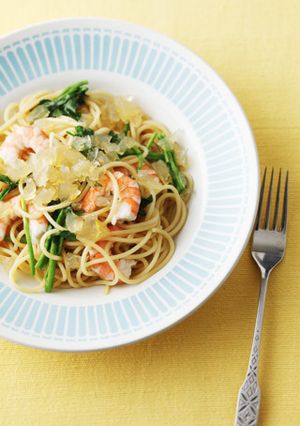 えびとクレソンのパスタ ライムジュレ-レシピのメイン写真