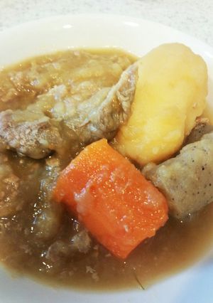 圧力鍋で炒めない肉じゃが-レシピのメイン写真