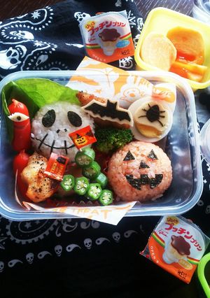 ★ハロウィンな お弁当★キャラ弁-レシピのメイン写真